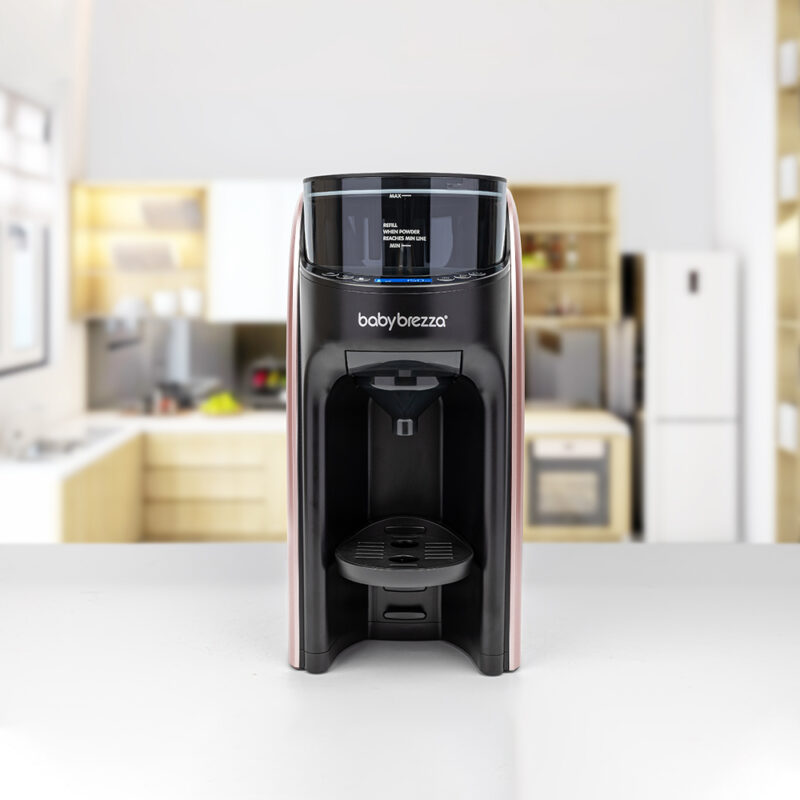Baby Brezza Formula Pro Advanced, Silver / Black với thiết kế sang trọng, tinh tế, tính năng tiện dụng giúp hành trình nuôi con nhỏ của các mẹ trở nên đơn giản hơn nhiều.