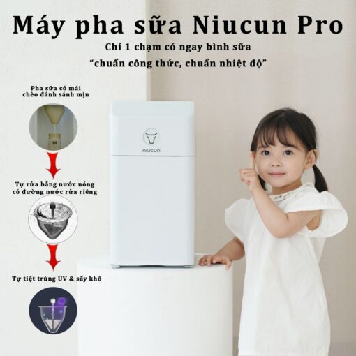 Máy pha sữa tự động cho bé Niucun Pro - Hình ảnh 10