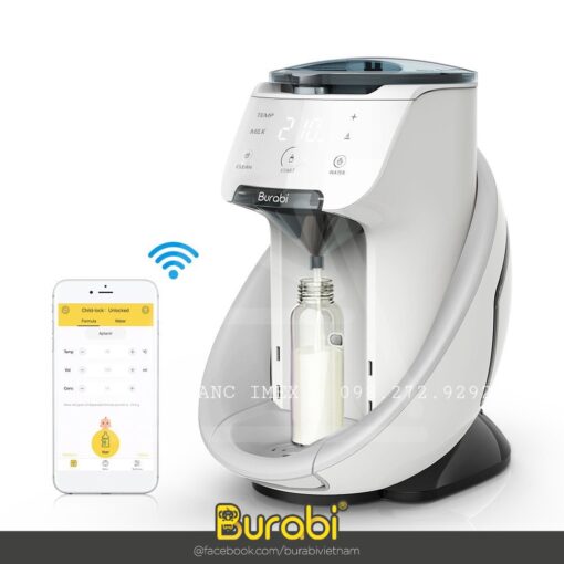 MÁY PHA SỮA THÔNG MINH BURABI PLUS + (BẢN CÓ KẾT NỐI WIFI)